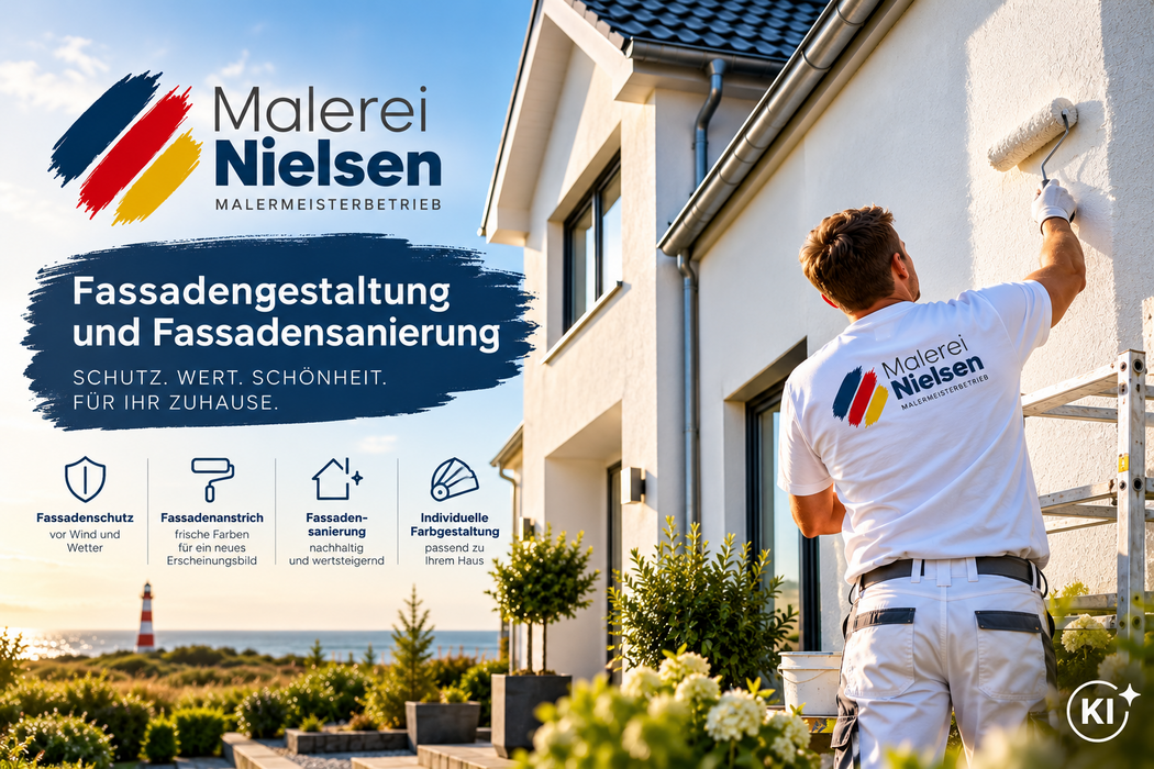 Fassadengestaltung mit Küstenblick